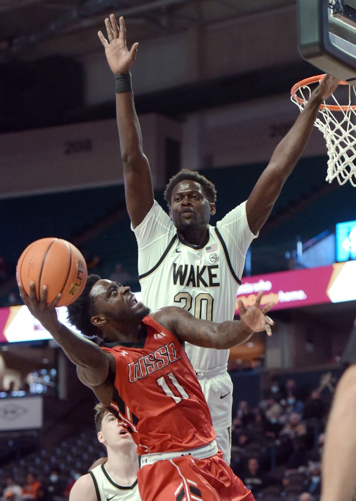 WSSU Wake Forest basketball